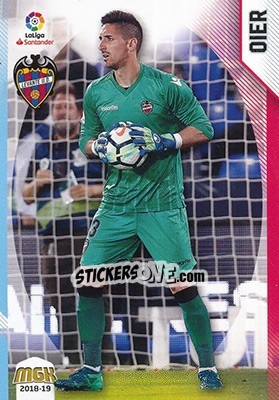 Cromo Oier - Liga 2018-2019. Megacracks n. 326 - Panini