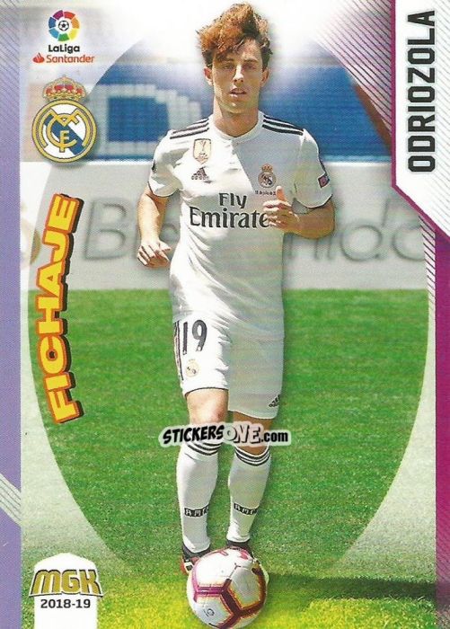 Sticker Odriozola - Liga 2018-2019. Megacracks n. 361 - Panini