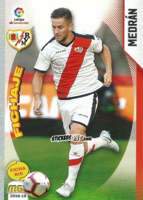 Figurina Medrán - Liga 2018-2019. Megacracks n. 391bis - Panini