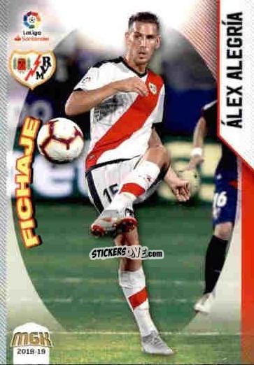 Figurina Álex Alegría - Liga 2018-2019. Megacracks n. 397 - Panini