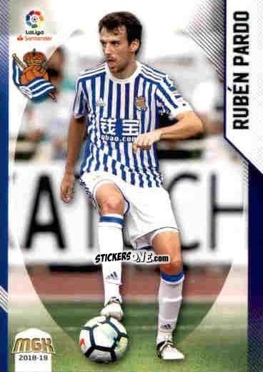 Figurina Rubén Pardo - Liga 2018-2019. Megacracks n. 416 - Panini