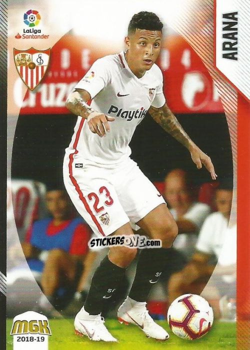 Figurina Arana - Liga 2018-2019. Megacracks n. 441 - Panini