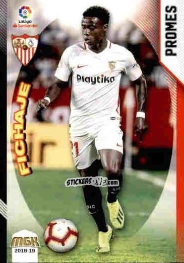 Sticker Promes - Liga 2018-2019. Megacracks n. 449 - Panini