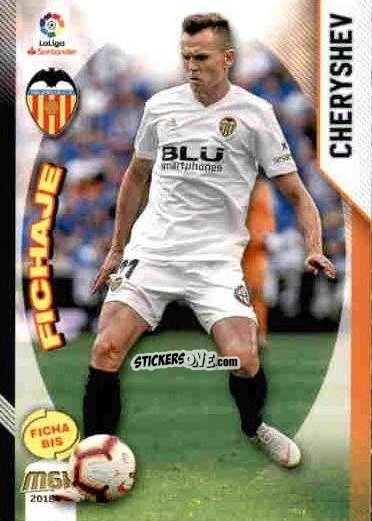 Figurina Cheryshev - Liga 2018-2019. Megacracks n. 473bis - Panini