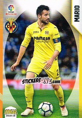 Figurina Mario - Liga 2018-2019. Megacracks n. 517 - Panini