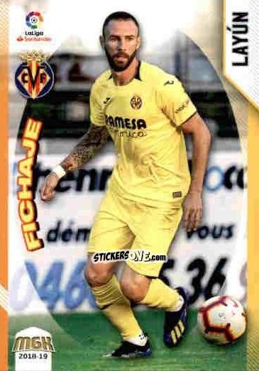 Figurina Layun - Liga 2018-2019. Megacracks n. 522 - Panini