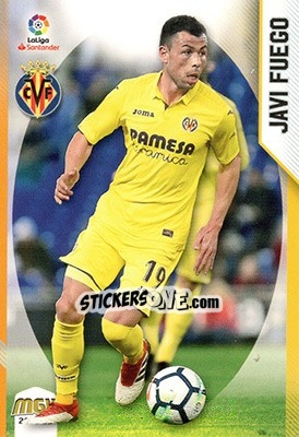 Figurina Javi Fuego - Liga 2018-2019. Megacracks n. 524 - Panini
