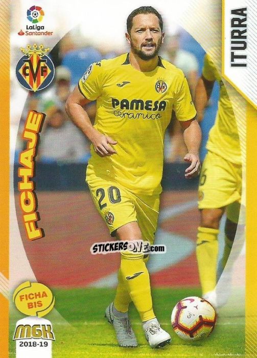 Cromo Iturra - Liga 2018-2019. Megacracks n. 526bis - Panini