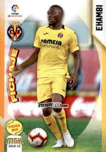 Sticker Ekambi - Liga 2018-2019. Megacracks n. 533bis - Panini