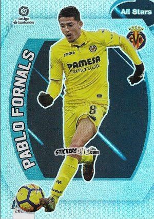 Sticker Pablo Fornals - Liga 2018-2019. Megacracks n. 539 - Panini