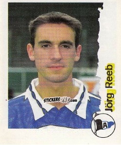 Figurina Jorg Reeb - Fußball Bundesliga zur Endphase der Saison 1996/1997 n. 12 - Panini
