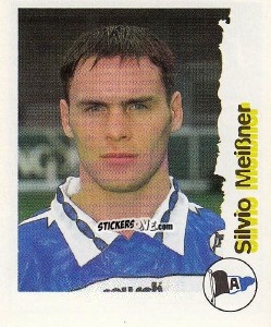 Cromo Silvio Meissner - Fußball Bundesliga zur Endphase der Saison 1996/1997 n. 16 - Panini