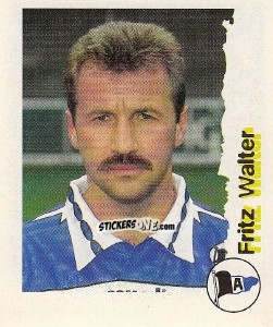 Figurina Fritz Walter - Fußball Bundesliga zur Endphase der Saison 1996/1997 n. 18 - Panini