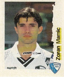 Figurina Zoran Mamic - Fußball Bundesliga zur Endphase der Saison 1996/1997 n. 25 - Panini