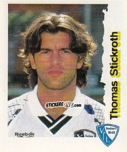 Cromo Thomas Stickroth - Fußball Bundesliga zur Endphase der Saison 1996/1997 n. 26 - Panini