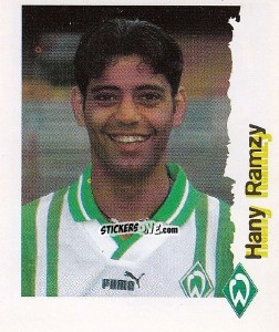 Figurina Hany Ramzy - Fußball Bundesliga zur Endphase der Saison 1996/1997 n. 35 - Panini