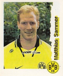 Figurina Matthias Sammer - Fußball Bundesliga zur Endphase der Saison 1996/1997 n. 49 - Panini