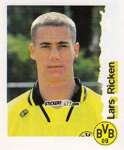 Cromo Lars Ricken - Fußball Bundesliga zur Endphase der Saison 1996/1997 n. 54 - Panini