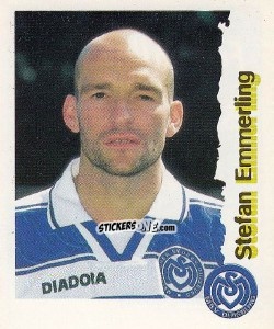 Cromo Stefan Emmerling - Fußball Bundesliga zur Endphase der Saison 1996/1997 n. 67 - Panini