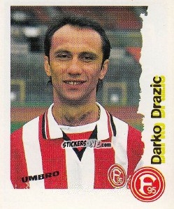 Sticker Darko Drazic - Fußball Bundesliga zur Endphase der Saison 1996/1997 n. 74 - Panini