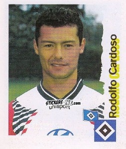 Figurina Rodolfo Cardoso - Fußball Bundesliga zur Endphase der Saison 1996/1997 n. 103 - Panini
