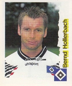 Cromo Bernd Hollerbach - Fußball Bundesliga zur Endphase der Saison 1996/1997 n. 105 - Panini