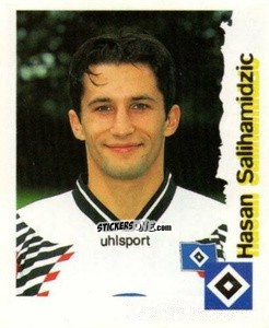 Cromo Hasan Salihamidzic - Fußball Bundesliga zur Endphase der Saison 1996/1997 n. 109 - Panini