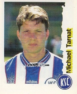 Figurina Michael Tarnat - Fußball Bundesliga zur Endphase der Saison 1996/1997 n. 118 - Panini