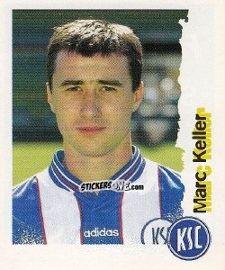 Figurina Marc Keller - Fußball Bundesliga zur Endphase der Saison 1996/1997 n. 119 - Panini
