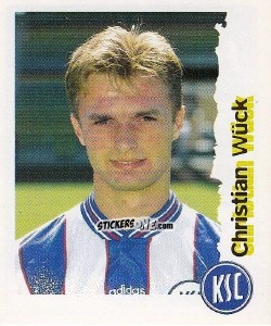 Cromo Christian Wuck - Fußball Bundesliga zur Endphase der Saison 1996/1997 n. 120 - Panini