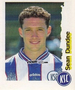Cromo Sean Dundee - Fußball Bundesliga zur Endphase der Saison 1996/1997 n. 121 - Panini