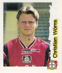 Cromo Christian Worns - Fußball Bundesliga zur Endphase der Saison 1996/1997 n. 138 - Panini