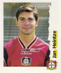 Figurina Jan Heintze - Fußball Bundesliga zur Endphase der Saison 1996/1997 n. 144 - Panini