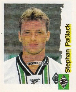 Cromo Stephan Paßlack - Fußball Bundesliga zur Endphase der Saison 1996/1997 n. 154 - Panini