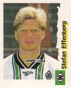 Figurina Stefan Effenberg - Fußball Bundesliga zur Endphase der Saison 1996/1997 n. 155 - Panini