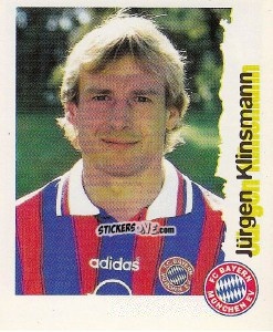 Figurina Jurgen Klinsmann - Fußball Bundesliga zur Endphase der Saison 1996/1997 n. 173 - Panini