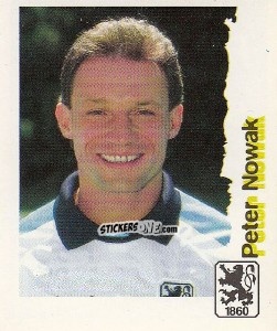 Cromo Peter Nowak - Fußball Bundesliga zur Endphase der Saison 1996/1997 n. 183 - Panini