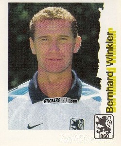 Figurina Bernhard Winkler - Fußball Bundesliga zur Endphase der Saison 1996/1997 n. 185 - Panini