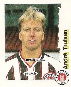 Cromo Andre Trulsen - Fußball Bundesliga zur Endphase der Saison 1996/1997 n. 190 - Panini