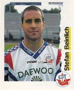 Cromo Stefan Beinlich - Fußball Bundesliga zur Endphase der Saison 1996/1997 n. 206 - Panini