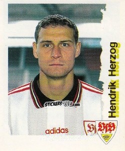 Cromo Hendrik Kerzog - Fußball Bundesliga zur Endphase der Saison 1996/1997 n. 231 - Panini