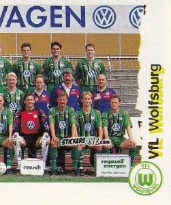 Cromo Mannschaft (Puzzel 2) - Fußball Bundesliga zur Endphase der Saison 1996/1997 n. 245 - Panini