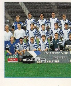 Cromo Mannschaft (Puzzel 1) - Fußball Bundesliga zur Endphase der Saison 1996/1997 n. 247 - Panini