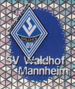 Sticker Wappen - Fußball Bundesliga zur Endphase der Saison 1996/1997 n. 252 - Panini