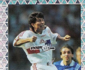 Figurina Krassimir Balakov (Puzzel 1) - Fußball Bundesliga zur Endphase der Saison 1996/1997 n. 259 - Panini