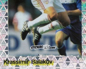 Figurina Krassimir Balakov (Puzzel 2) - Fußball Bundesliga zur Endphase der Saison 1996/1997 n. 260 - Panini