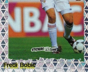 Cromo Fredi Bobic (Puzzel 2) - Fußball Bundesliga zur Endphase der Saison 1996/1997 n. 264 - Panini