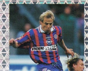 Figurina Jurgen Klinsmann (Puzzel 1) - Fußball Bundesliga zur Endphase der Saison 1996/1997 n. 265 - Panini
