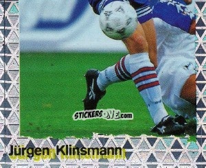 Figurina Jurgen Klinsmann (Puzzel 2) - Fußball Bundesliga zur Endphase der Saison 1996/1997 n. 266 - Panini