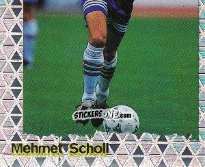 Cromo Mehmet Scholl (Puzzel 2) - Fußball Bundesliga zur Endphase der Saison 1996/1997 n. 268 - Panini